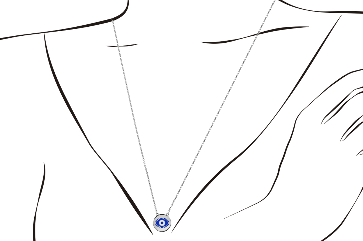 Joia: colar;Material: prata 925;Peso: 4.0 gr;Cor: branco;Medida: 60 cm;Género: mulher