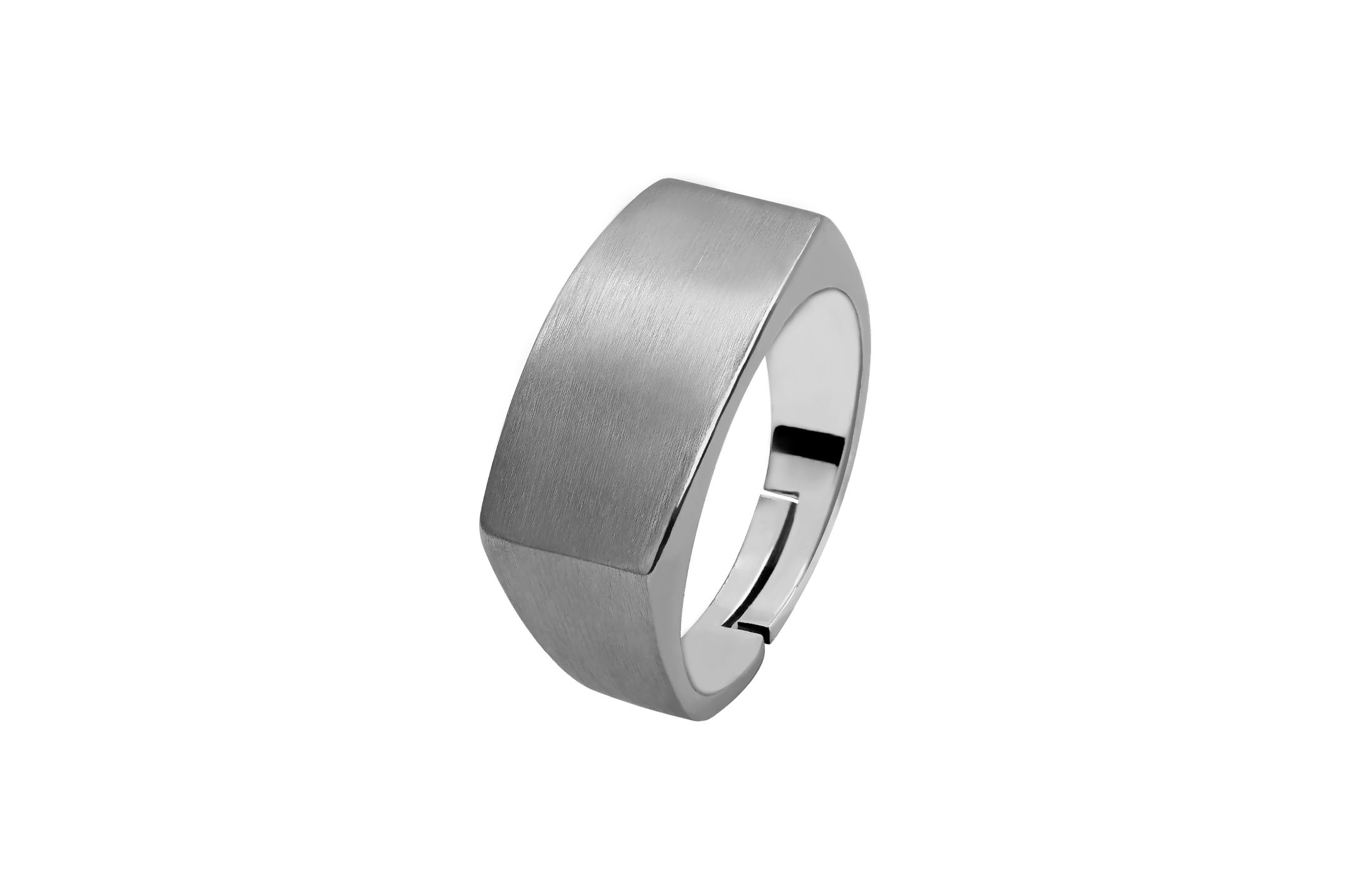 Joia: anel;Material: prata 925;Peso: 6.5 gr;Cor: branco;Medida: ajustável;Género: homem