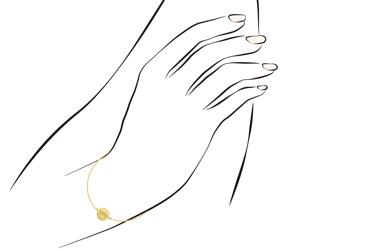 Joia: pulseira;Material: prata 925;Peso: 1.5 gr;Cor: amarelo;Medida: 16 cm + 3 cm;Género: mulher