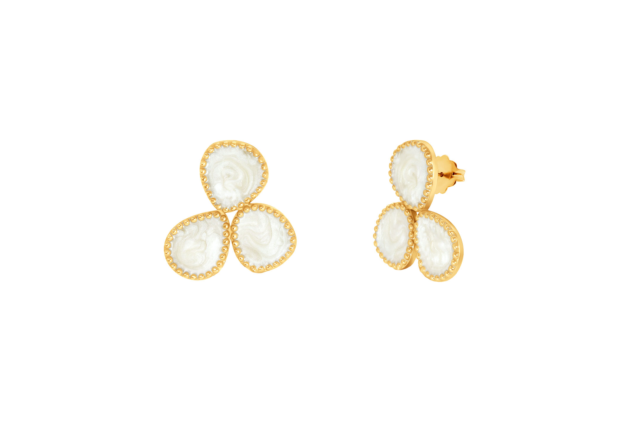 Jewel: earrings;Material: 925 silver;Weight: 4.8 gr;Finish: enamel;Color: yellow;Size: 2 cm;Gender: woman
