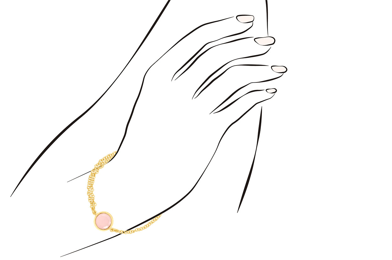 Jewel: bracelet;Material: 925 silver;Weight: 4 gr;Color: yellow;Size: 16 cm + 2.5 cm;Gender:woman