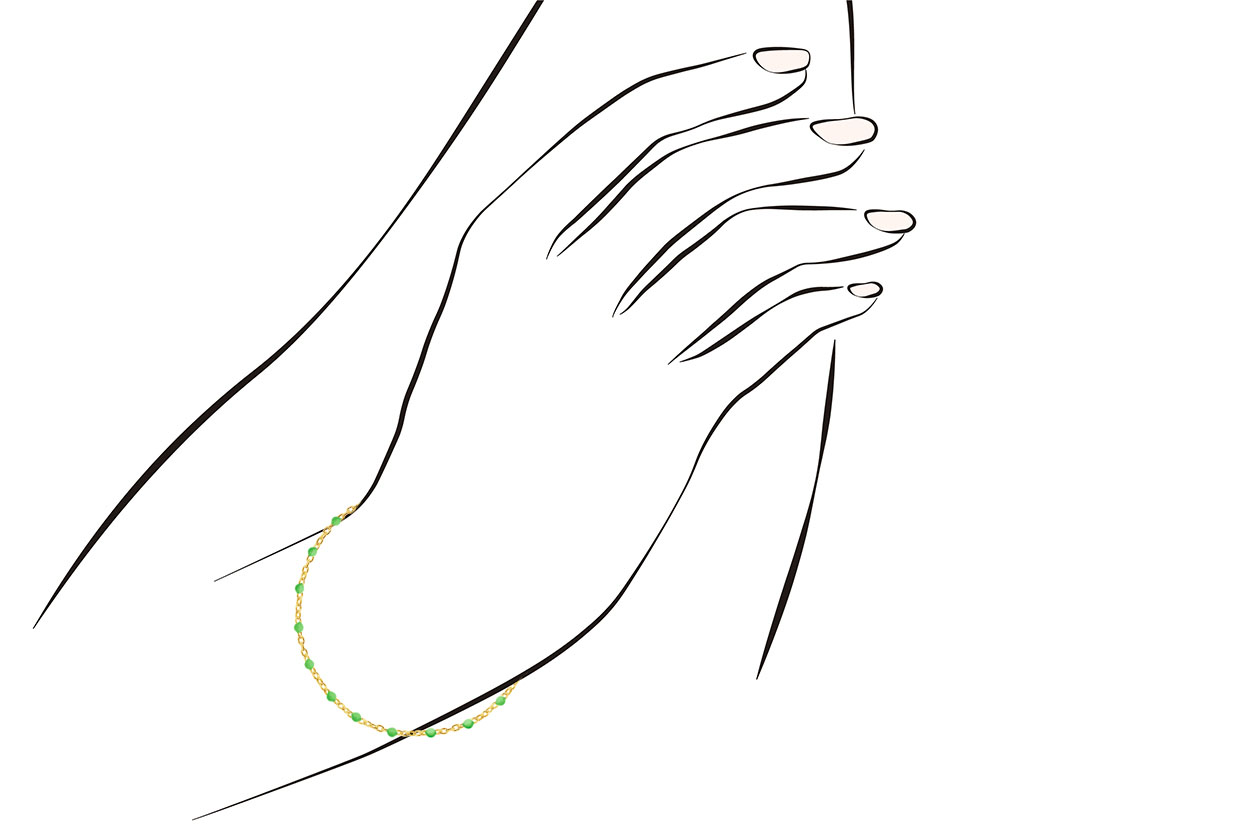 Joia: pulseira;Material: prata 925;Peso: 1.3 gr;Cor: amarelo;Medida: 16 cm + 3.5 cm;Género: mulher