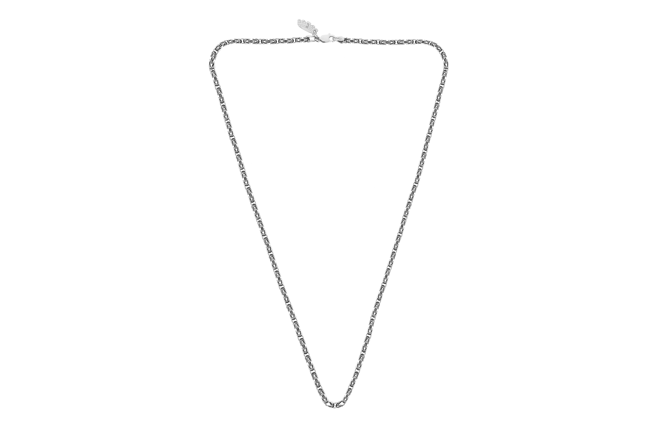 Jewel: necklace;Material: silver 925;Weight: 21.9 gr;Color: white;Size: 48 cm