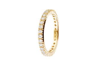Jewel: ring;Material: silver 925;Stones: zirconias;Color: yellow and white;Gender: woman