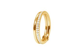 Joia: anel;Material: prata 925;Peso: 3.4 gr;Pedra: zircónias;Cor: amarelo;Género: mulher