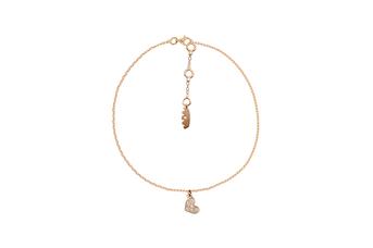 Jewel: bracelet;Material: gold 19.25 kt;Weight: 2.2 gr;Stones: 6 diamonds 0.08 CT H/VS1;Color: yellow;Gender: woman