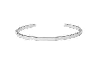 Jewel: cuff bracelet;Material: silver 925;Weight: 11.80 gr;Size: ;Color: white;Gender: man