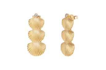 Jewel: earrings;Material: silver 925;Weight: 9.20 gr;Stone: zirconia;Color: yellow;Size: 4.2 cm;Gender: woman