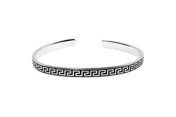 Jewel: bracelet;Material: 925 silver;Weight: 9.15 gr;Color: white;Size: 5.5 cm;Gender:man