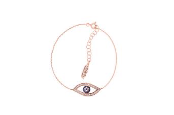 Jewel: bracelet;Material: silver 925;Weight: 1.8 gr;Stones: zirconias;Color: pink;Size: 17.5 cm + 1.5 cm;Gender: woman