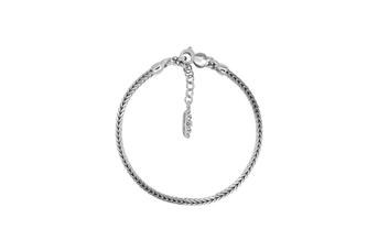 Jewel: bracelet;Material: silver 925;Weight: 8.6 gr;Color: white;Size: 18 cm + 3 cm;Gender: man