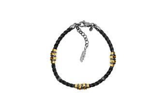 Jewel: bracelet;Material: 925 silver;Weight: 9 gr;Color: tricolor;Thread Size: 17 cm + 2.5 cm;Gender: man