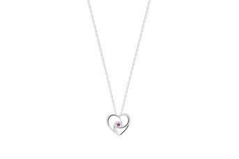 Jewel: necklace;Material: silver 925;Weight: 3.7 gr;Stone: zirconia;Color: white;Size: 38 cm + 5 cm;Pendent size: 1 cm