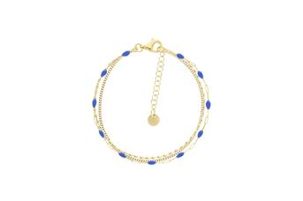 Jewel: bracelet;Material: silver 925;Weight: 3.6 gr;Color: yellow;Size: 17 cm + 3 cm