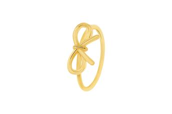 Jewel: ring;Material: silver 925;Weight: 1.9 gr;Color: yellow;Bow Size: 1 cm